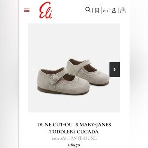 Brand new with box Eli 1957 Mary Jane for toddler